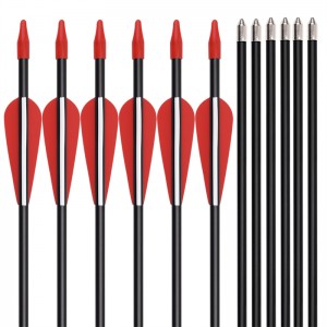 Elongngoài trời 110130 ID5mm 30inch sợi sợi thủy tinh mũi tên bắn cungngoài trời