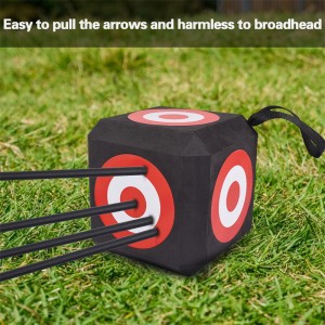 Elongngoài trời 410033 23 * 23 cm Mục tiêu bắn cung Eva được sử dụng rộng rãi trong bắn cung mục tiêu bắn cung và thực hành