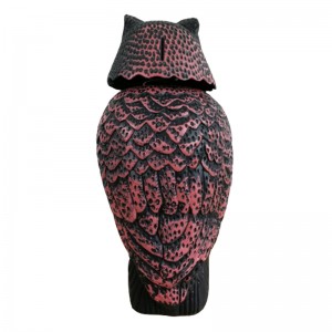 Bird Realistic Scarer Owl Scarecrow với đầu xoay và âm thanh cho sân vườn Khướcngoàingoài trời Kiểm soát dịch hạingoài trời