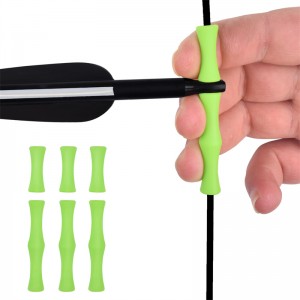 Elongngoài trời 42ft09 Guard Guard Bow String Cao su Guard Bắn cung bắn cung Sử dụng bảo vệngón tay