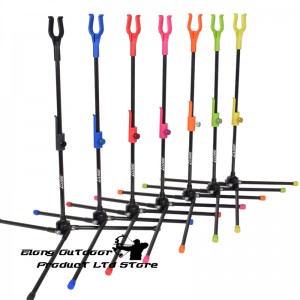 Nika Archery 46ST05 Bow Folding Stand để bắn cung bắn cung Recurve Bow Chủ