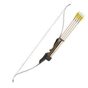 Nika Archery 430003 4 cái Mũi tên Quiver cho Bắn cung Recurve Bow và Hợp chất Bow Mũi tên