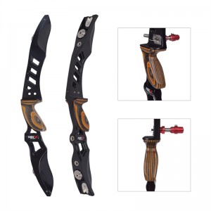 Nika Bắn cung 220010 ET-3 21Inch RH ILF Riser Riser để tái diễn bắn cung mục tiêungoài trời