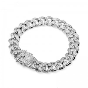 Dây hip-hop đầy vòng đeo tay khoan