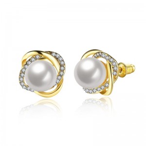 Phiên bản Hàn Quốc của Bông tai khí chất đơn giản