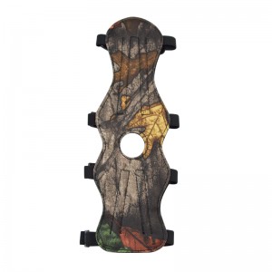 Elongngoài trời 44AG02 12 inch Cánh tay bảo vệ vảinylon có thể điều chỉnh bắn cung mục tiêu bắn súng bảo vệ cánh tay