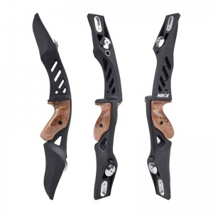 Nika Bắn cung 220026 ET1S 17inch Ilf LH Recurve Riser để tái phát thiết bị đặt thiết bị bắn súng và săn bắnngoài trời