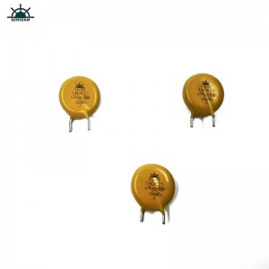 Nhà máy gốc Dịch vụ giá tốt, Vàng cao vuốt ve áp suất cao 14mm HVR14D621J MOV MOV Kẽm Varistor cho đơn vị thương mại