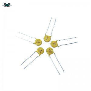 Nhà sản xuất Nhà cung cấp điện trở Silicon vàng 10D271 Đường kính 10 mm Kim loại Oxide Mov Varistor để chuyển đổinguồn cung cấp điện