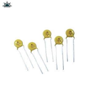 Nhà sản xuất Nhà cung cấp điện trở Silicon vàng 10D271 Đường kính 10 mm Kim loại Oxide Mov Varistor để chuyển đổinguồn cung cấp điện