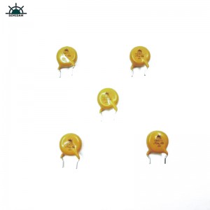 Các thành phần điện tử thụ động ODM Trung Quốc, Vi-a Mov 10 mm HVR10D621K Varistor Zinc