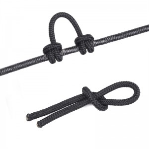 Elongngoài trời 280083 Bắn cung D Loops Rope 5inches Bắn cung Bowstring Phục vụ Chủ đề D Loop Dây phát hành Vật liệu Nocking D Loop Dây thừng