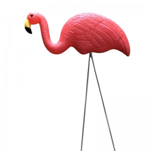 Mô phỏng bằngnhựa Flamingo Trang trí cho bé Vườnngoài trời Đồ trang trí Nhựa Flamingo Bức tượngnhỏ Lễ hội vườn làm vườn trang trí
