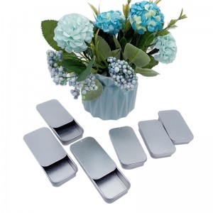 Hộp thiếc hình chữnhật (60mm * 30 mm * 11mm)