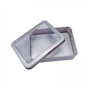 Hộp thiếc hình chữnhật (125mm * 90mm * 35mm) Hộp đặc biệt
