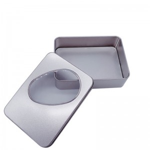 Hộp thiếc hình chữnhật (125mm * 90mm * 35mm) Hộp đặc biệt