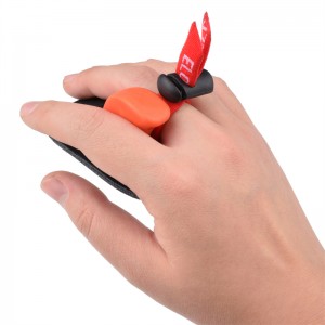 Elongngoài trời 42ft06 s Size Rh Archery Finger Tab để tái diễn mục tiêu bắn cung mục tiêu và thực hành