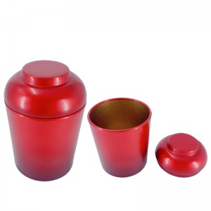 Dễ dàng mang theo lon trà Kẹo kim loại lon 45 * 70mm