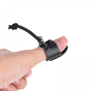 Elongngoài trời 421005 Găng tay bắn súng truyền thống Bow recurve Bow Chụpngón tay bảo vệ