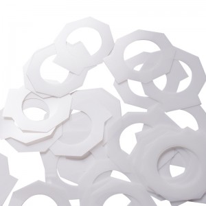 Trắng Pet MyLar Tấm 0,125mm Tấm cáchnhiệt chống cháy Thiết bị điện Hình thành Tấm Mylar