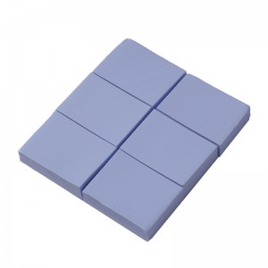 Cung cấp tấm silicon dẫnnhiệt màu xanh, tấm silicon IC hấp thụ sốc, tảnnhiệt điện và điện