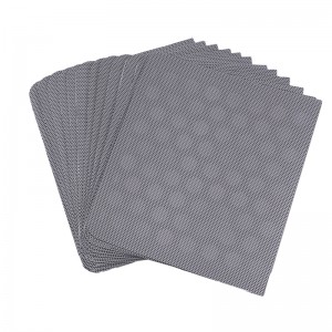 Lưới loa hình đặc biệt màu đen Lưới chống bụi và cách âm Lưới loa lưới cho các thiết bị âm thanh