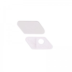 Elongngoài trời 25ar05 RH Mũi tênnhựa trắng trong suốt Nghỉngơi chonơ recurve