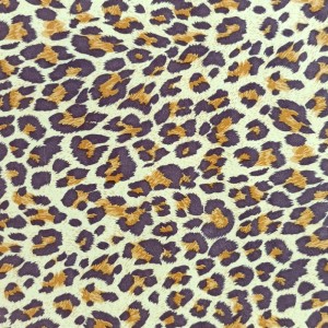Tái chế Polyester Leopard In