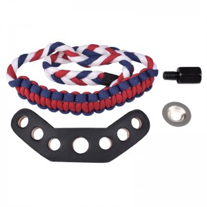 Elongngoài trời 470013 cổ tay sling kim loại gromet để bắn cung cắt cung sử dụng