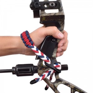 Elongngoài trời 470013 cổ tay sling kim loại gromet để bắn cung cắt cung sử dụng