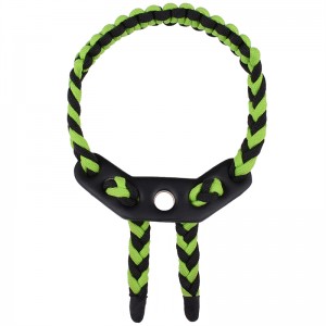 Elongngoài trời 470015 cổ tay sling da kim loại gromet xanh bắn cung hợp chất bắn súng săn bắn