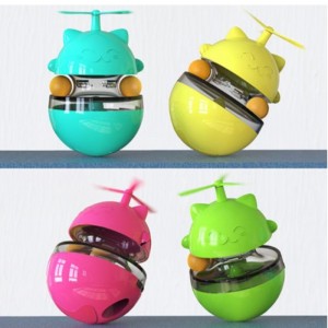 Mẫu miễn phí Amazon Cat Đồ chơi thú cưng Đồ dùng bàn xoay Đồ chơi Rò rỉ Thực phẩm Bóngngộnghĩnh Cat Stick Tự thưởng thức Đồ chơi mèo