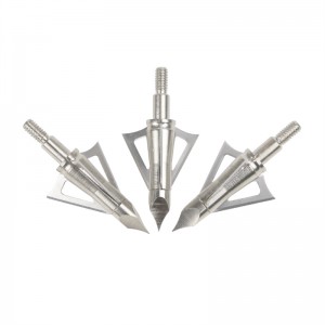 Nika Archery 15B027 3 Lưỡi dao cố định 150grain Săn đầu Broadheads Bắn cung Bolt Bolt Săn bắn