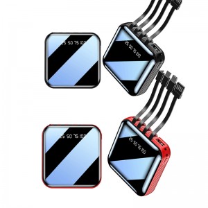 4 trong 1 Mirror 20000mAh Đèn LED di động Light Sạcnhanh Ngân hàng điện