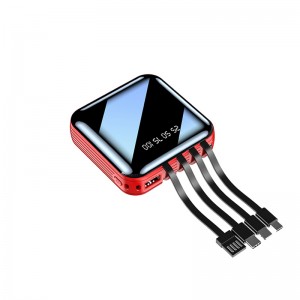 4 trong 1 Mirror 20000mAh Đèn LED di động Light Sạcnhanh Ngân hàng điện