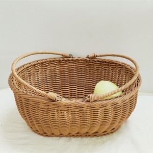 Tinh tế quấn khăn mây hình bầu dục