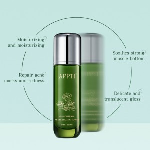 OEM/odm Tựnhiên hữu cơ Ganoderma Toner Chăm sóc da Làm trắng dưỡng ẩm Ganoderma Lucidum Chiết xuất Tinh chấtnước