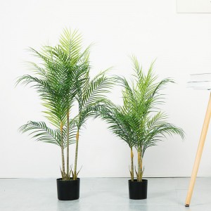 Bánnóng Cây xanh giảnhựa Cây cọnhân tạo Câynhân tạo Cây cọ Phoenix vớinồi để trang trínhà