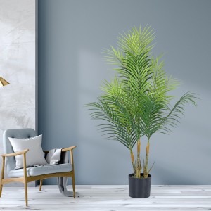 Bánnóng Cây xanh giảnhựa Cây cọnhân tạo Câynhân tạo Cây cọ Phoenix vớinồi để trang trínhà