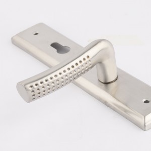 6003 Tay cầm cửa dài bằng thép không gỉ bộ, khóa thế chấp hiện đại