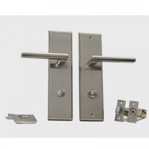 6201 Bộ khóa cửa dài Tubular, bộ tay cầm hợp kim kẽm chất lượng cao hiện đại cho cửa trước và cửa bênngoài