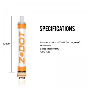 1500 Puffs Vape dùng một lần