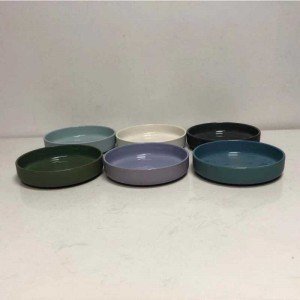 Bán đồ đá gốm sứ Pasta Shallow Bowls Set