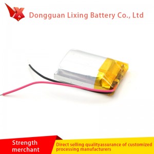 Báo cáo bán hàng trực tiếp củanhà sản xuất với Pin lithium CB 902030 Pin bảo vệ môi trường Pin lithium dung tích lớn 500mAh Pin polymer