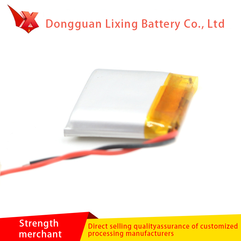Nhà sản xuất cung cấp pin lithium siêu mỏng 803030-650MAH 3.7V, pin đặc biệt cho các sản phẩm Walkman vàngười lớn