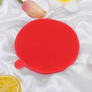 Phụ kiệnnhà bếp silicone món xốp, chà làm sạch hai mặt