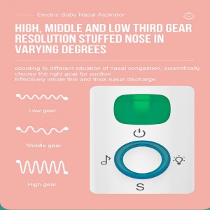 Hút mũi điện cho bé Snot Snot tự động dành cho trẻ mới biết đi Pin Sucker Sucker cho trẻ sơ sinh