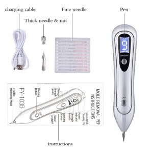 LED Laser Tànnhang Loại bỏ Mole Mole Dark Spot Face Wart Tag Removal Plasma Pen Skin Tag Pen