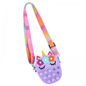 Túi xách Túi đeo vai Silicone Túi bong bóng