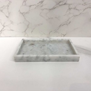 Bán buôn phụ kiện phòng tắm bằng đá cẩm thạch thật Bộ bàn chải vệ sinh